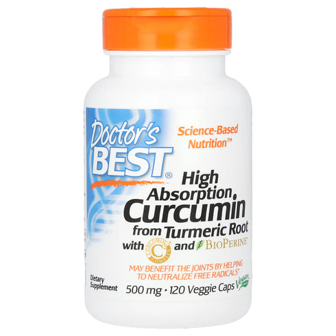 Image of High Absorption Curcumin C3 with BioPerine 500mg 120caps